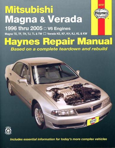 Бумажная книга «Mitsubishi Magna: 1996-2005», автор Haynes Publishing - фото №1