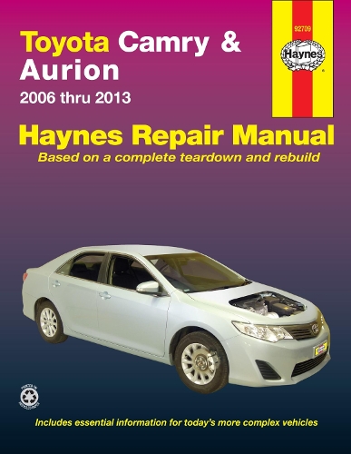 Бумажная книга «Toyota Camry & Aurion», автор Haynes Publishing - фото №1