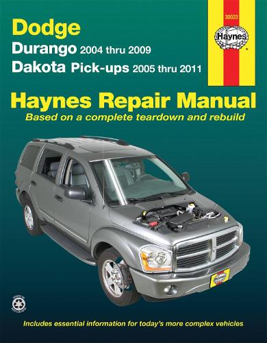 Бумажная книга «Dodge Durango (2004-2009) & Dakota (2005-2011) pick-ups Haynes Repair Manual (USA): 45234», автор Haynes Publishing - фото №1