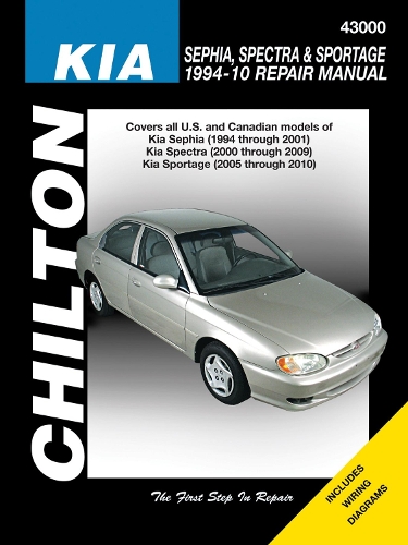 Паперова книга «Kia Spectra/Sephia/Sportage (Chilton): 1994 - 2010», автор Haynes Publishing - фото №1