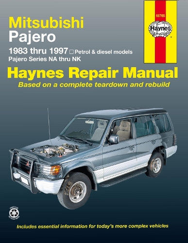 Бумажная книга «Mitsubishi Pajero Petrol & Diesel 83-97», автор Haynes Publishing - фото №1