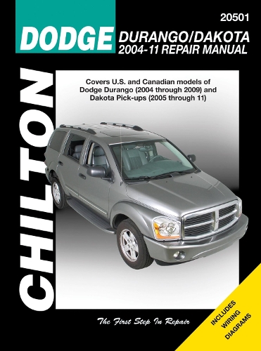 Паперова книга «Dodge Durango 2004-09 & Dakota 2005-11 (Chilton)», автор Haynes Publishing - фото №1