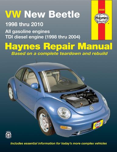 Бумажная книга «Volkswagen VW New Beetle 1.8 & 2.0L petrol (1998-2010) & 1.9L TDI diesel (1998-2004) Haynes Repair Manual (USA)», автор Haynes Publishing - фото №1