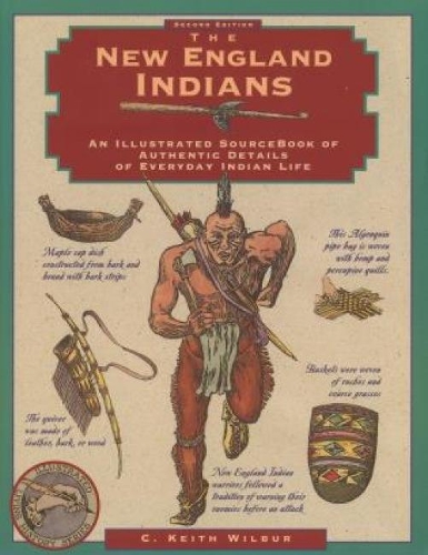 Бумажная книга «New England Indians», автор К. Кит Уилбур - фото №1