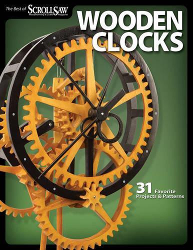 Паперова книга «Wooden Clocks: 31 Favorite Projects & Patterns», автор Редактори Scroll Saw Woodworking & Crafts - фото №1