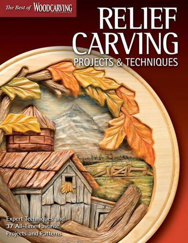 Паперова книга «Relief Carving Projects & Techniques (Best of WCI): Expert Advice and 37 All-Time Favorite Projects and Patterns», автор Редактори Woodcarving Illustrated - фото №1
