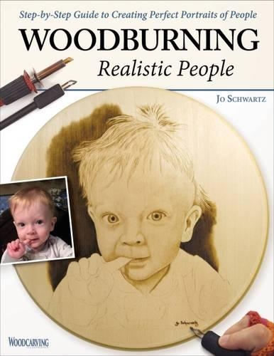 Бумажная книга «Woodburning Realistic People: Step-by-Step Guide to Creating Perfect Portraits of People», автор Джо Шварц - фото №1