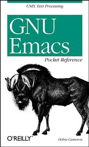 [object Object] «GNU Emacs Pocket Reference», автор Дебра Кэмерон - фото №1