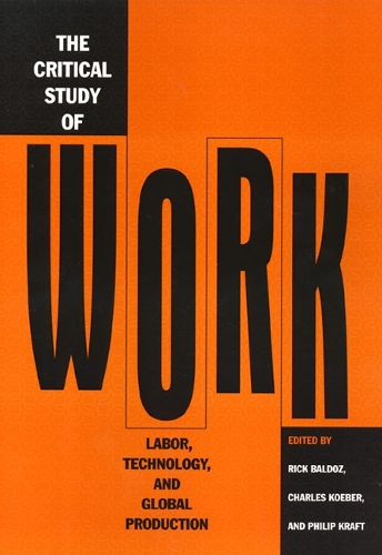 Бумажная книга «Critical Study Of Work», автор Рик Балдоз - фото №1