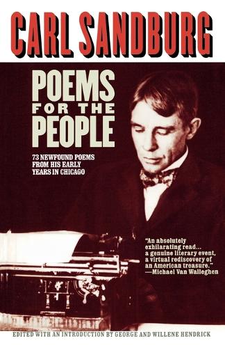Бумажная книга «Poems for the People», автор Карл Сэндбург - фото №1