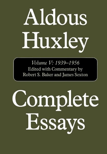 Бумажная книга «Complete Essays: Aldous Huxley, 1938-1956», автор Олдос Хаксли - фото №1