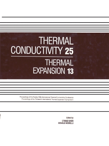 Бумажная книга «Thermal Conductivity 25/Thermal Expansion 13», автор К. Ухер - фото №1