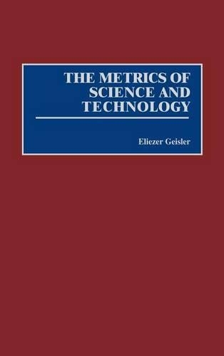 Бумажная книга «The Metrics of Science and Technology», автор Элиэзер Гейслер - фото №1