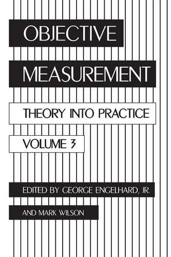 [object Object] «Objective Measurement: Theory Into Practice, Volume 3», авторов Джордж Энгельгард, Марк Р. Уилсон - фото №1