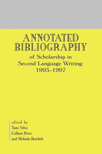 [object Object] «Annotated Bibliography of Scholarship in Second Language Writing: 1993-1997», авторов Колин Брайс, Мелинда Райхельт, Тони Сильва - фото №1