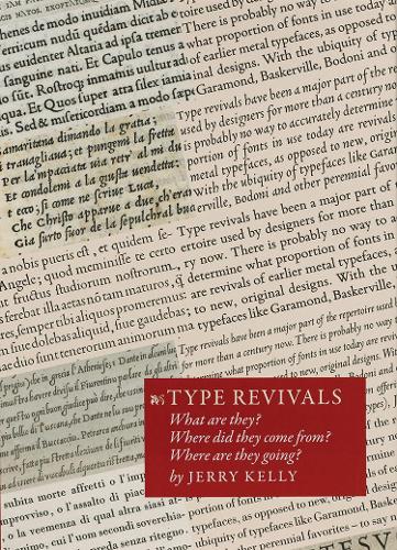 Бумажная книга «Type Revivals», автор Джерри Келли - фото №1