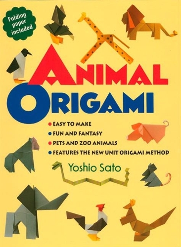 Бумажная книга «Animal Origami», автор Йошио Сато - фото №1