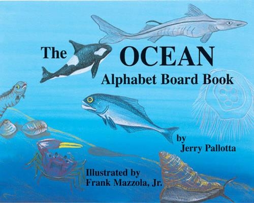 Бумажная книга «The Ocean Alphabet Board Book», автор Джерри Паллотта - фото №1