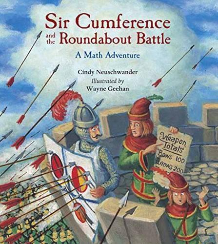 Паперова книга «Sir Cumference and the Roundabout Battle», автор Сінді Нойшвандер - фото №1