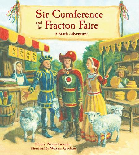Паперова книга «Sir Cumference and the Fracton Faire», автор Сінді Нойшвандер - фото №1