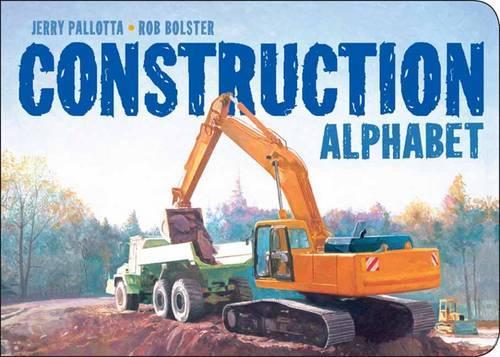 Бумажная книга «Construction Alphabet», автор Джерри Паллотта - фото №1