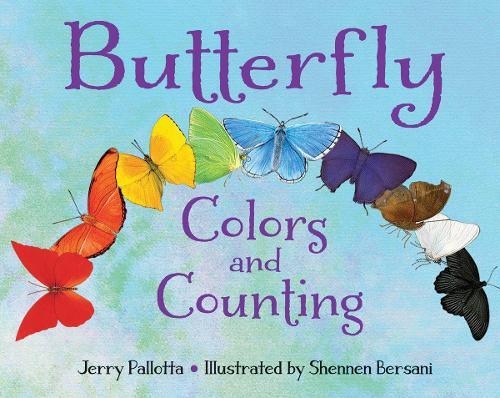 Бумажная книга «Butterfly Colors and Counting», автор Джерри Паллотта - фото №1