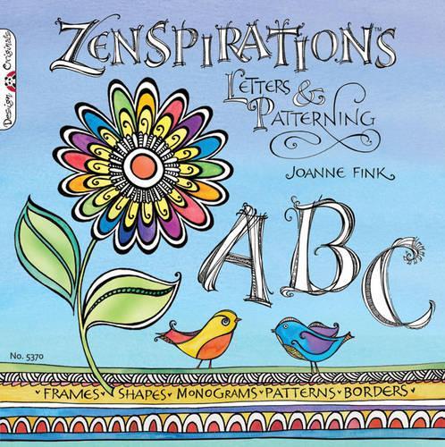 Паперова книга «Zenspirations: Letters & Patterning», автор Джоанн Фінк - фото №1