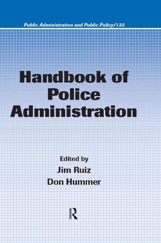 Бумажная книга «Handbook of Police Administration» - фото №1