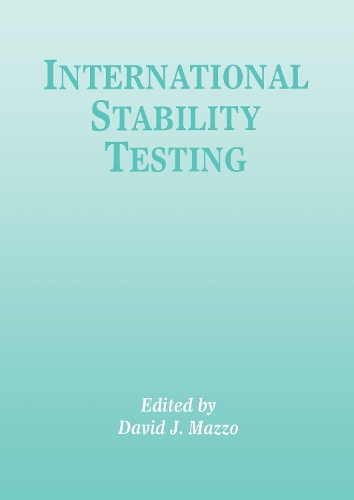 Бумажная книга «International Stability Testing» - фото №1