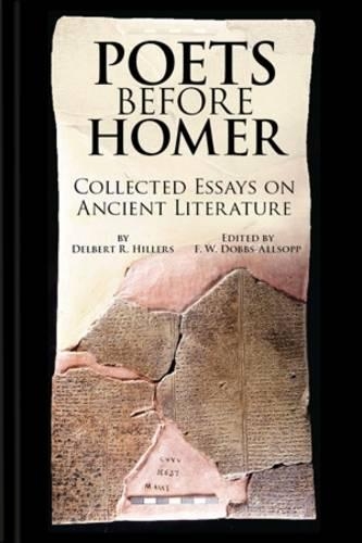 Паперова книга «Poets Before Homer: Collected Essays on Ancient Literature», автор Делберт Р. Хіллерс - фото №1