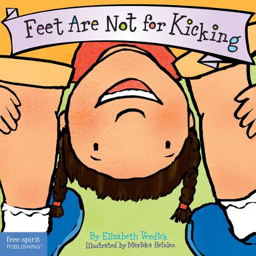 Бумажная книга «Feet Are Not for Kicking Board Book», автор Элизабет Вердик - фото №1