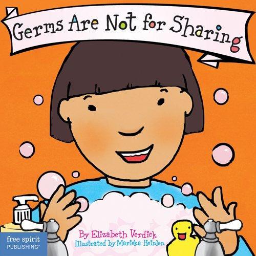 Паперова книга «Germs Are Not for Sharing Board Book», автор Елізабет Вердік - фото №1