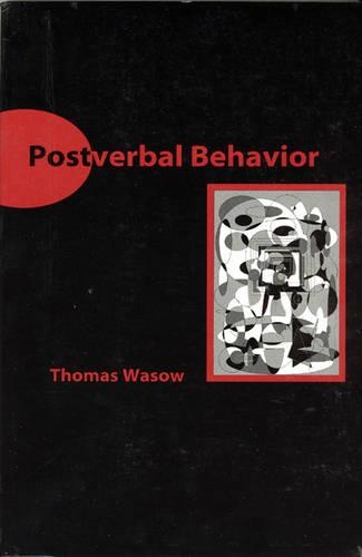 Паперова книга «Postverbal Behavior», автор Томас Восоу - фото №1