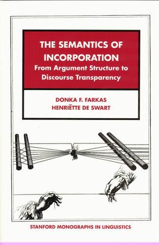[object Object] «The Semantics of Incorporation: From Argument Structure to Discourse Transparency», авторів Донка Ф. Фаркас, Генрієтта де Сварт - фото №1