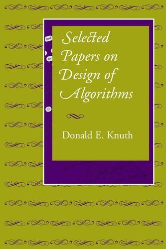 [object Object] «Selected Papers on Design of Algorithms», автор Дональд Э. Кнут - фото №1
