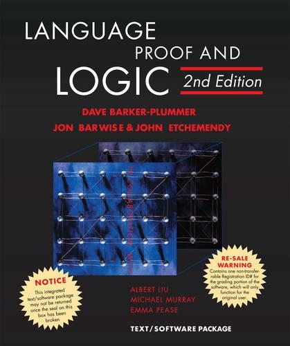 [object Object] «Language, Proof, and Logic: Second Edition», авторів Девід Баркер-Пламмер, Джон Етчеменді, Джон Барвайз - фото №1