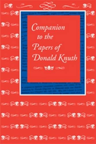 Бумажная книга «Companion to the Papers of Donald Knuth», автор Дональд Э. Кнут - фото №1