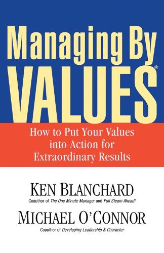 Паперова книга «Managing By Values», автор Кен Бланшар - фото №1