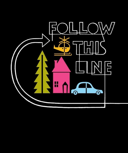 Бумажная книга «Follow This Line», автор Лаура Люнгквист - фото №1