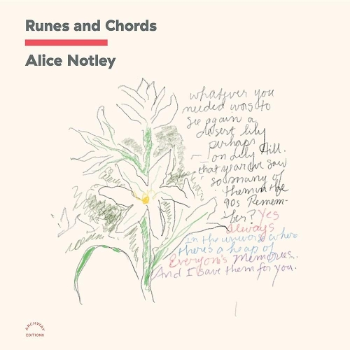 Паперова книга «Runes and Chords», автор Еліс Нотлі - фото №1