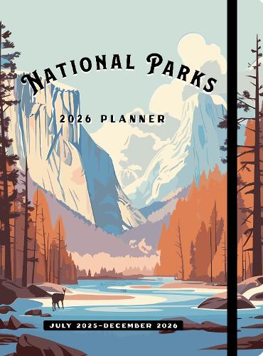 Паперова книга «National Parks 2026 Weekly Planner: July 2025 - December 2026», автор Editors of Rock Point - фото №1
