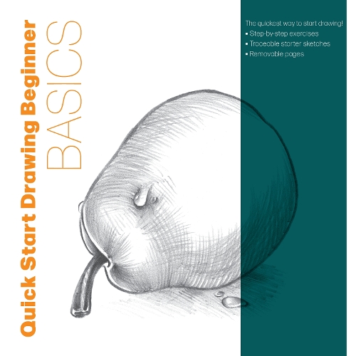 Паперова книга «Quick Start Drawing Basics: The quickest way to start drawing! Step-by-step exercises, Traceable starter sketches, Removable pages», автор Творча група Волтера Фостера - фото №1