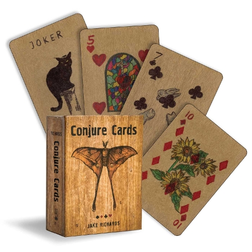 Бумажная книга «Conjure Cards: Fortune-Telling Card Deck and Guidebook», автор Джейк Ричардс - фото №1