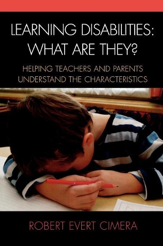 Бумажная книга «Learning Disabilities: What Are They?: Helping Teachers and Parents Understand the Characteristics», автор Роберт Эверт Симера - фото №1