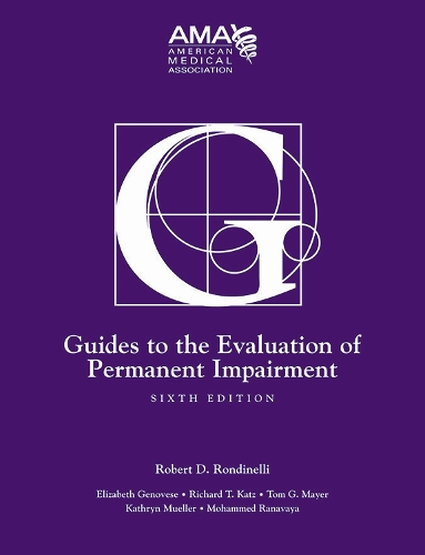 Бумажная книга «Guides to the Evaluation of Permanent Impairment», автор Американская медицинская ассоциация - фото №1