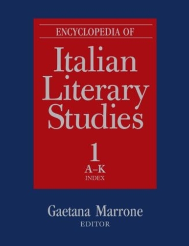 Бумажная книга «Encyclopedia of Italian Literary Studies» - фото №1