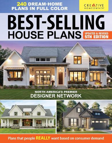 Паперова книга «Best-Selling House Plans, Updated & Revised 5th Edition: Over 240 Dream-Home Plans in Full Color», автор Design America InК. - фото №1