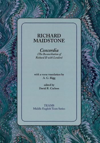 Бумажная книга «Concordia (The Reconciliation of Richard II with London)», автор Ричард Мейдстоун - фото №1