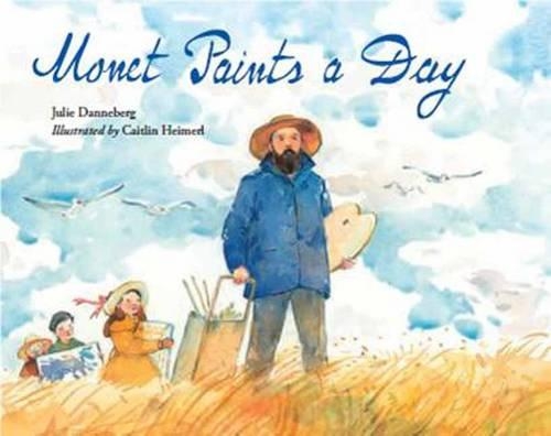 Бумажная книга «Monet Paints a Day», автор Джули Даннеберг - фото №1