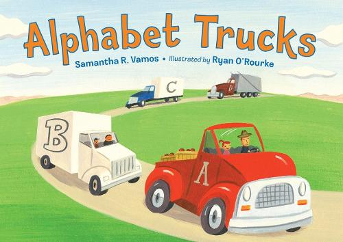 Бумажная книга «Alphabet Trucks», автор Саманта Р. Вамос - фото №1